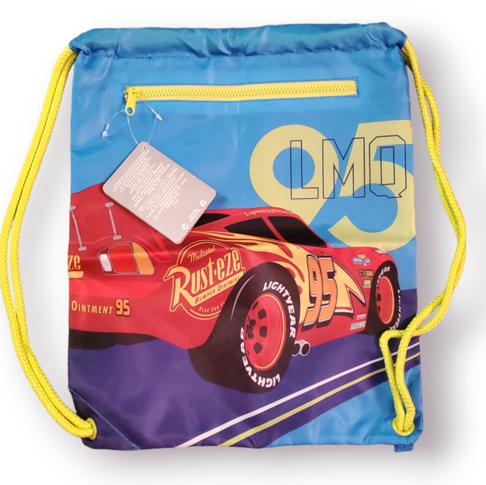 Cars Lightning McQueen Draw String Bag